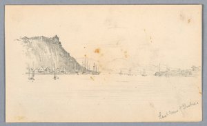 Laatste Uitzicht op Quebec door Arnold William Brunner