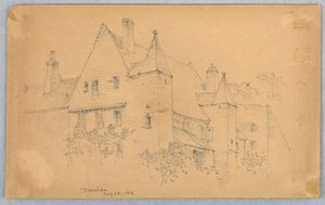 Schets van Beaulieu door Arnold William Brunner