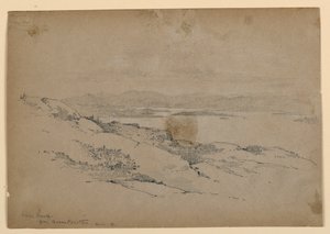 Uitzicht naar het Noorden vanaf Green Mountain door Arnold William Brunner