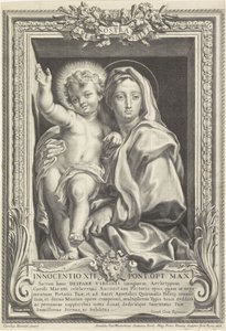 Maria met het Christuskind door Arnold van Westerhout