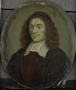 Portret van Alexander Morus, professor in Amsterdam door Arnoud van Halen
