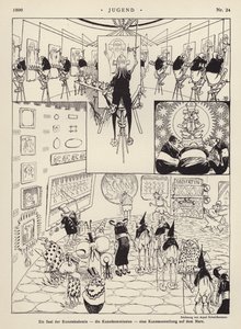 Een Kamer van de Kunstacademie; de Kunstcommissie; een Kunsttentoonstelling op Mars door Arpad Schmidhammer