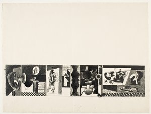 Zonder titel, ca.1931/32 door Arshile Gorky