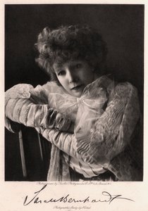 Sarah Bernhardt, Franse actrice, 1901 door Art Photogravure Co