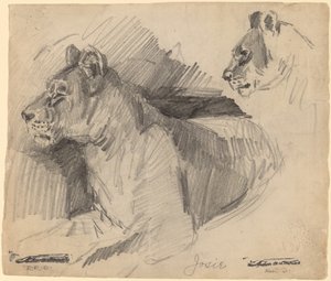 Josie door Arthur B. Davies
