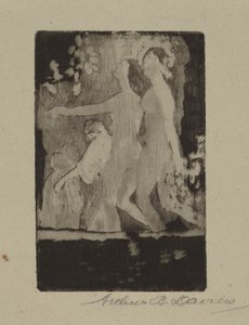 Nocturne door Arthur B. Davies
