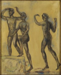 Der Morgenstern geht auf door Arthur Bowen Davies