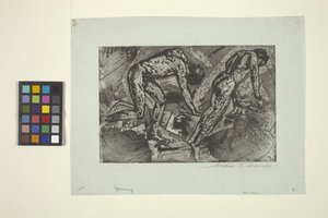 Opstand door Arthur Bowen Davies
