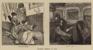 Amerika per Spoor Oversteken door Arthur Boyd Houghton