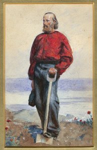 Giuseppe Garibaldi op het eiland Capri