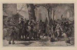 Ochtend in de Avenue de Paris, Versailles