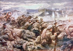 Een heroïsche Russische achterhoedeactie in de grote Poolse terugtocht