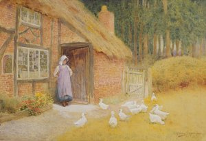Het Gansje door Arthur Claude Strachan