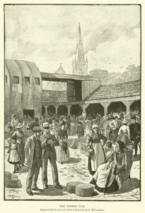 De Kaasmarkt door Arthur David McCormick