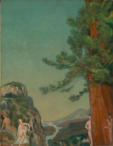 Op de Kliffen, ca. 1898 door Arthur Davies