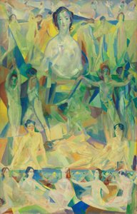 De Grote Moeder, ca. 1913 door Arthur Davies