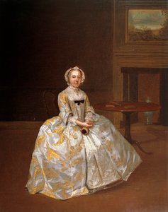 Portret van Miss Elizabeth Hemyng