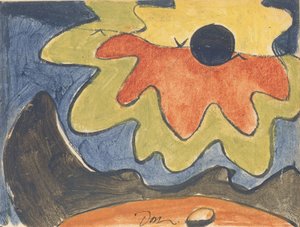 Zon door Arthur Dove