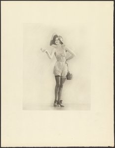 [Vrouw in lingerie].