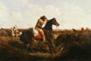 De cheque - Houd afstand, 1852 door Arthur Fitzwilliam Tait