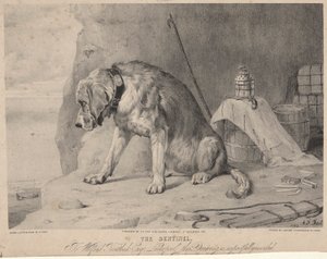 De Wacht door Arthur Fitzwilliam Tait