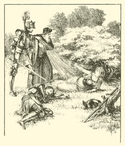 Sir Guyon, Het Lusthof (gravure)