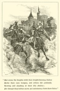 Sir Guyon, Het Huis van Gematigdheid (gravure)