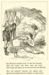 De avonturen van Sir Artegall, in het hol van bedrog door Arthur George Walker