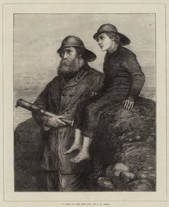 Een piloot op de uitkijk door Arthur Hardwick Marsh