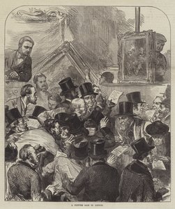 Een Schilderijenverkoop in Londen door Arthur Hopkins