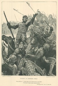 Illustratie voor Koning Richard III door Arthur Hopkins