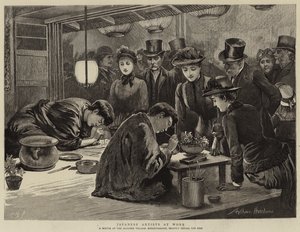 Japanse kunstenaars aan het werk door Arthur Hopkins