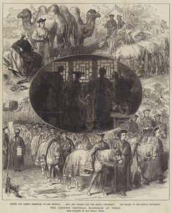 Het Chinese keizerlijke huwelijk in Peking door Arthur Hopkins