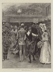 Het Kostuumfeest in Covent Garden door Arthur Hopkins