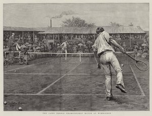 Het Lawn Tennis Kampioenschap op Wimbledon