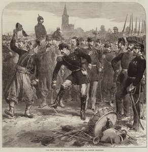 De Oorlog, Val van Straatsburg, Vertrek van Franse Gevangenen door Arthur Hopkins