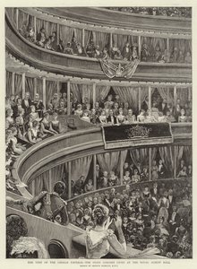 Het bezoek van de Duitse keizer, het staatsconcert in de Royal Albert Hall door Arthur Hopkins