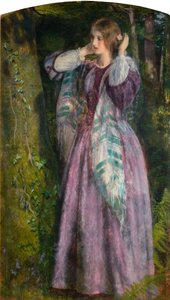 Amy, 1859 door Arthur Hughes