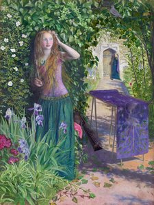 Fair Rosamund door Arthur Hughes