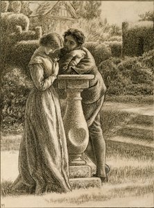 De Wijzerplaat, 1871 door Arthur Hughes