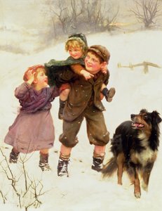 Het Varkensritje door Arthur John Elsley