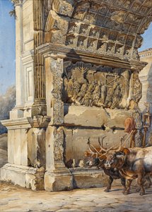 De Boog van Titus, Rome door Arthur John Strutt