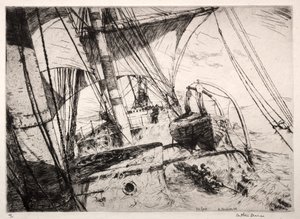 De Storm door Arthur John Trevor Briscoe