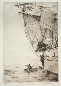 De piloot door Arthur John Trevor Briscoe