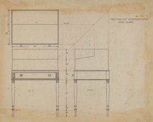 Kistbureau door Arthur Johnson
