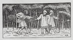 Hans Christian Andersen: De elfenheuvel door Arthur Joseph Gaskin
