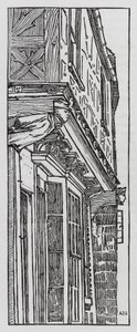 Hans Christian Andersen: Het oude huis door Arthur Joseph Gaskin
