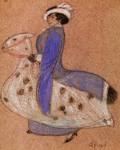 Het Pantomimepaard, 1918