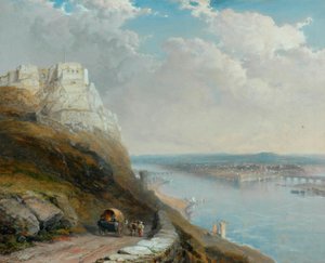 Coblenz vanuit Ehrenbreitstein, 1898