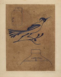 Steengoed Kruik, ca. 1937 door Arthur Matthews